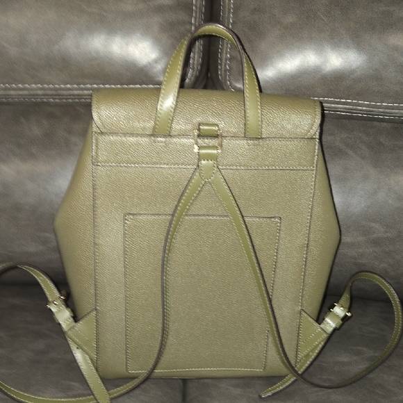 Michael Kors Forest Green Backpack and Wallet Set - Picture 4 of 7